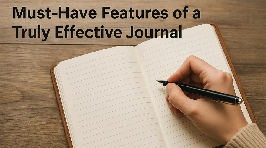 Must-Have Features of a Truly Effective Journal