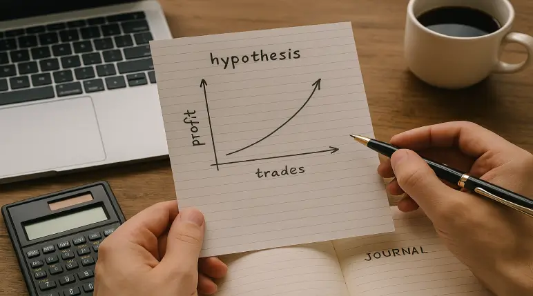 Testing Hypotheses Based on Past Trades
